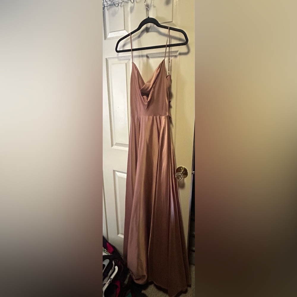 Maxi Gown Dress Pink - Picture 6 of 7